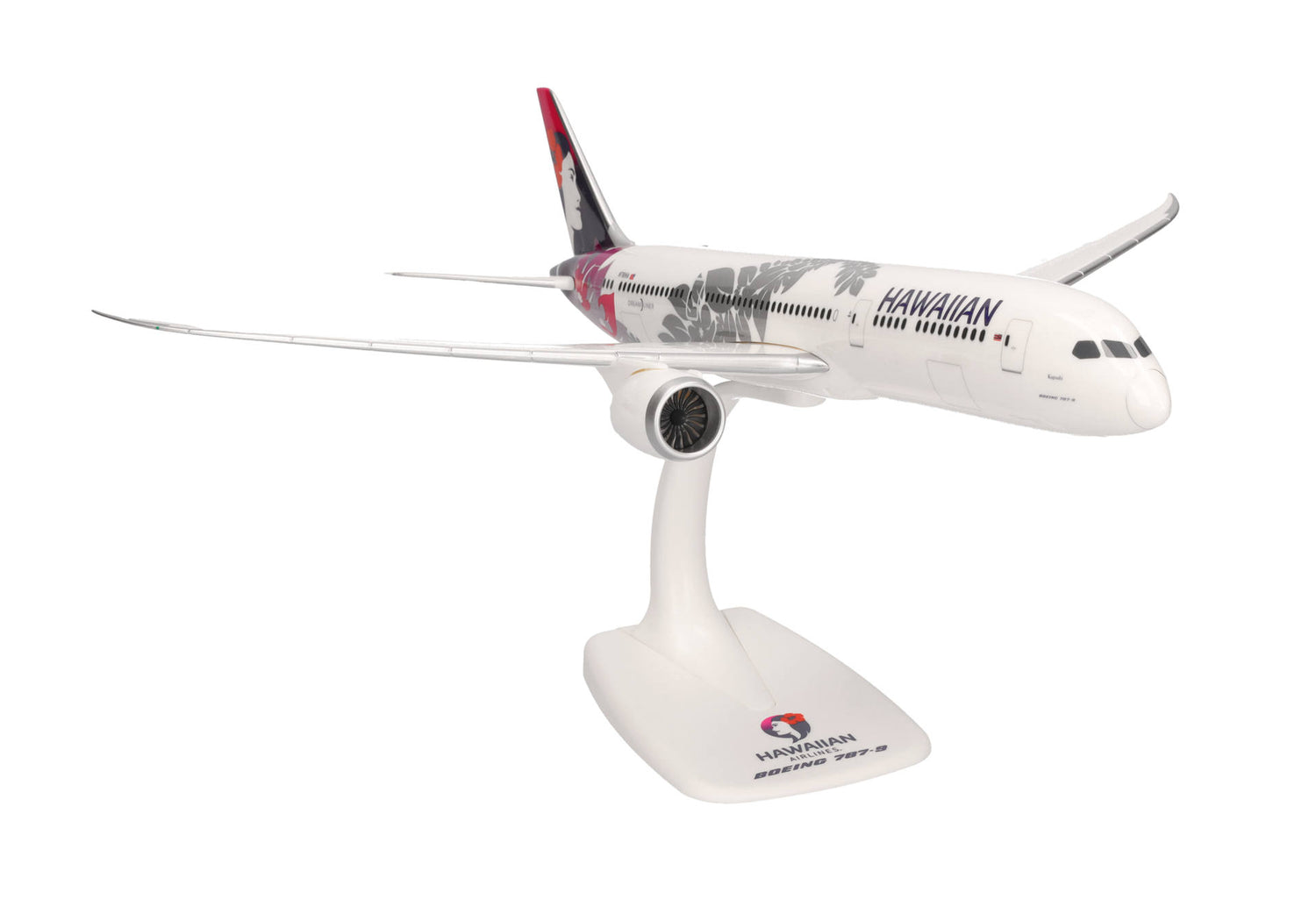 Herpa Snap Fit Hawaiian Airlines Boeing 787-9 Dreamliner – N781HA "Kapuahi" 1/200 Aircraft Scale Model