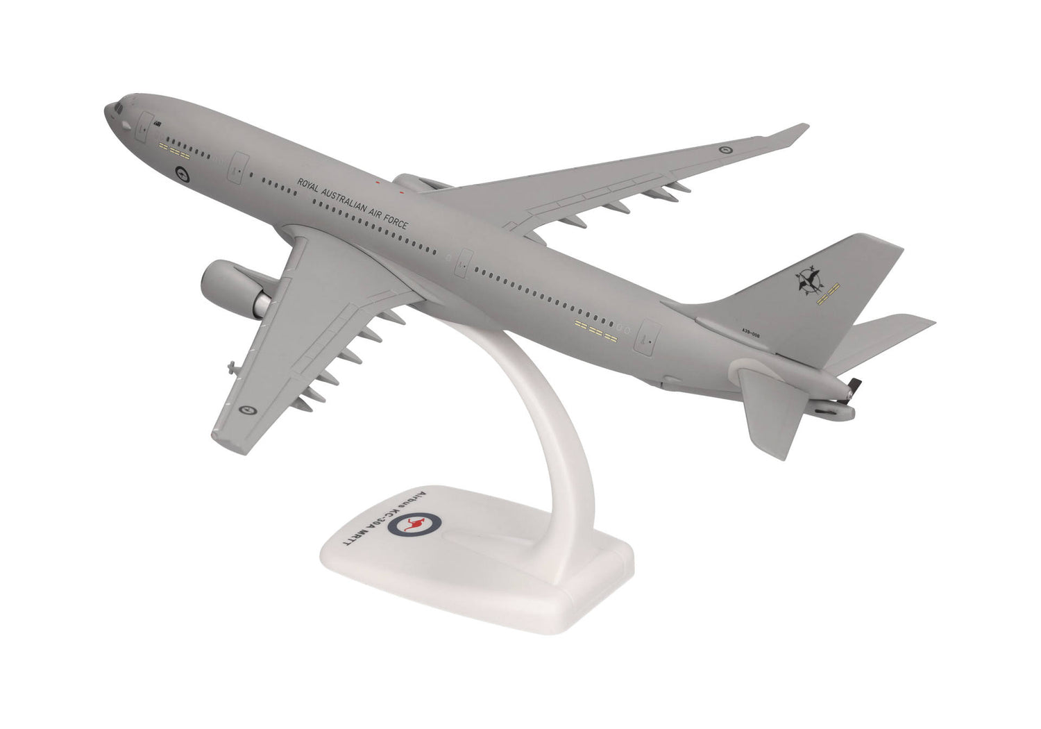 Herpa Snap Fit Royal Australian Air Force Airbus A330 MRTT / KC-30A Voyager, No. 33 Squadron, RAAF Amberley – A39-006 "Rosewood" 1/200 Scale