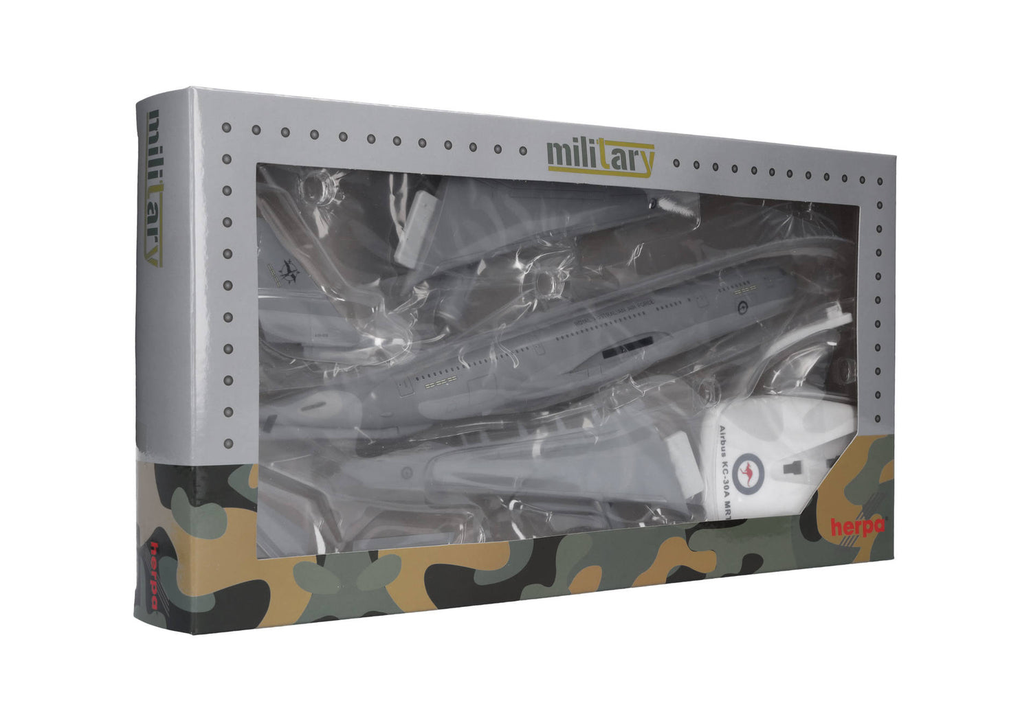 Herpa Snap Fit Royal Australian Air Force Airbus A330 MRTT / KC-30A Voyager, No. 33 Squadron, RAAF Amberley – A39-006 "Rosewood" 1/200 Scale