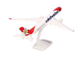 Herpa Snap Fit Edelweiss Air Airbus A350-900 – HB-IHF "Piz Bernina" 1/200 Scale