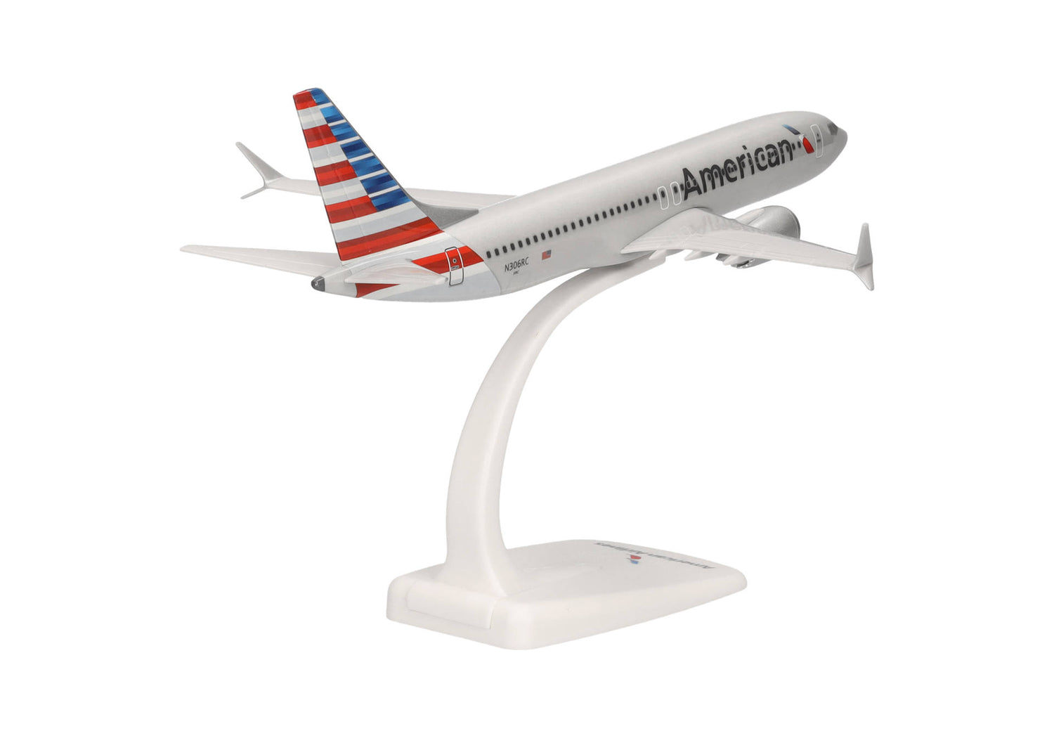 Herpa Snap Fit American Airlines Boeing 737 Max 8 - N306RC 1/200 Scale