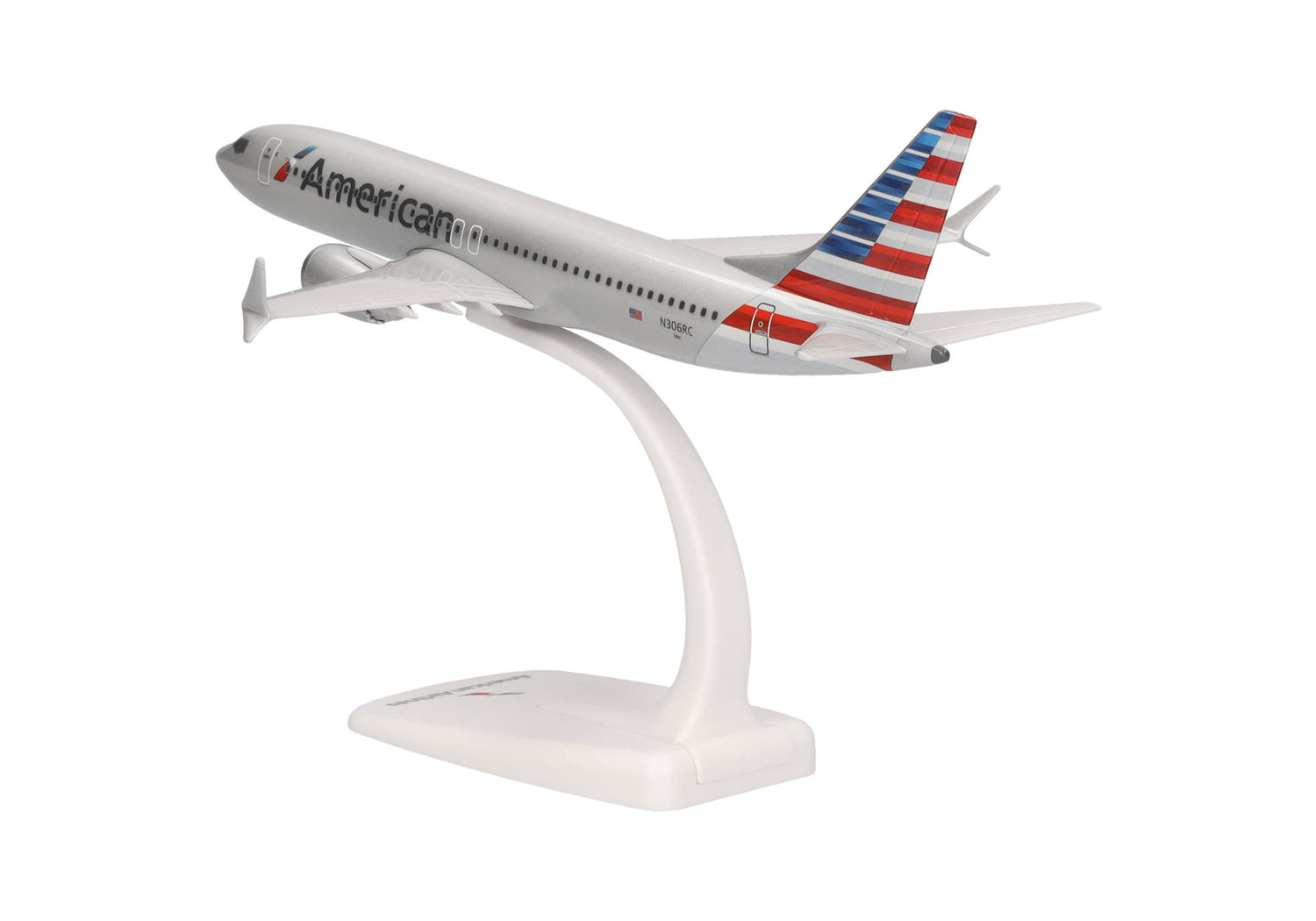 Herpa Snap Fit American Airlines Boeing 737 Max 8 - N306RC 1/200 Scale