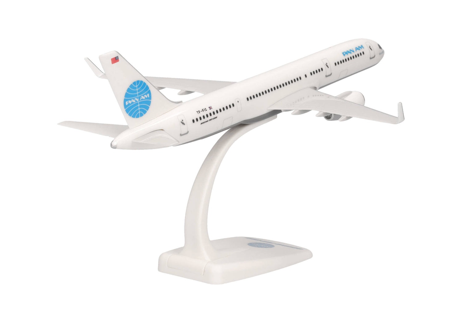 Herpa Snapfit Pan Am Boeing 757-200 "Tracing the Transatlantic" – TF-FIC 1/200 Scale