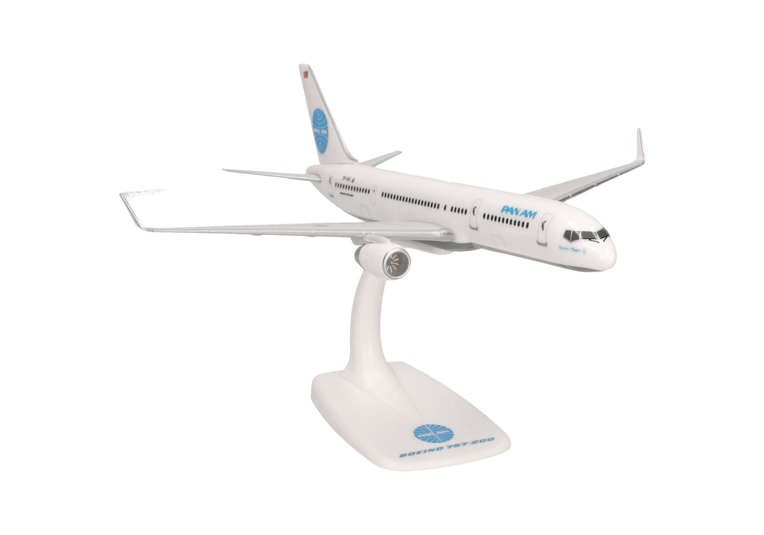 Herpa Snapfit Pan Am Boeing 757-200 "Tracing the Transatlantic" – TF-FIC 1/200 Scale