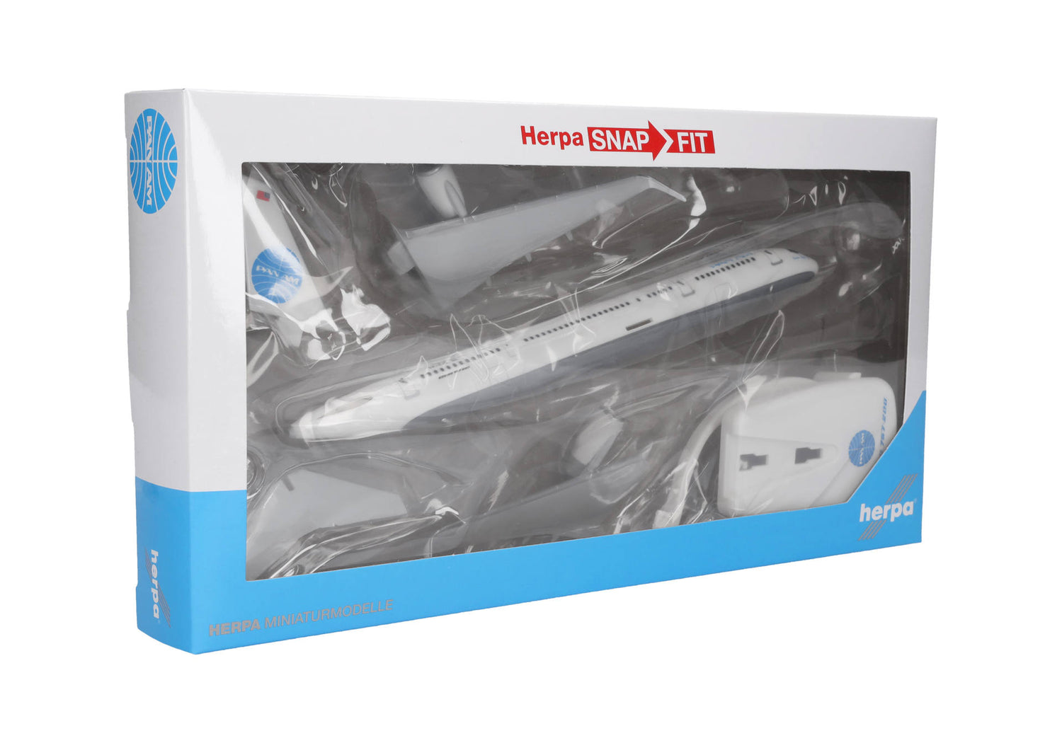 Herpa Snapfit Pan Am Boeing 757-200 "Tracing the Transatlantic" – TF-FIC 1/200 Scale