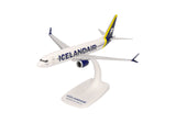 Herpa Snapfit Icelandair Boeing 737 Max 8 - yellow tail stripe 1/200 Aircraft Scale Model