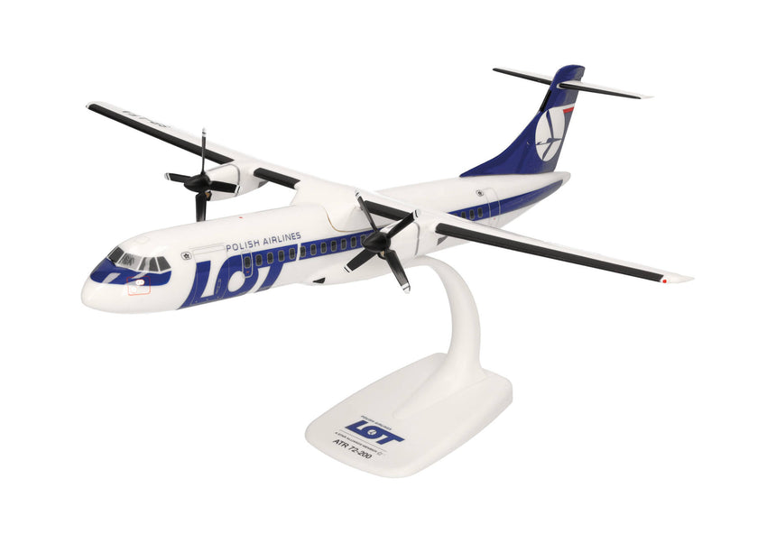 Herpa Snapfit LOT Polish Airlines ATR-72-200 - SP-LFA 1/200 Aircraft Scale Model