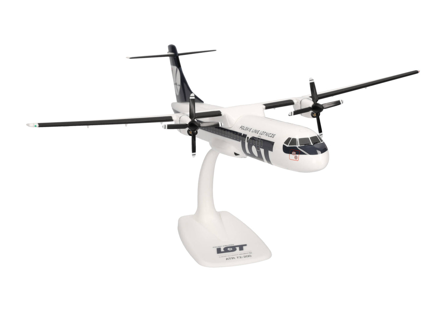 Herpa Snapfit LOT Polish Airlines ATR-72-200 - SP-LFA 1/200 Aircraft Scale Model