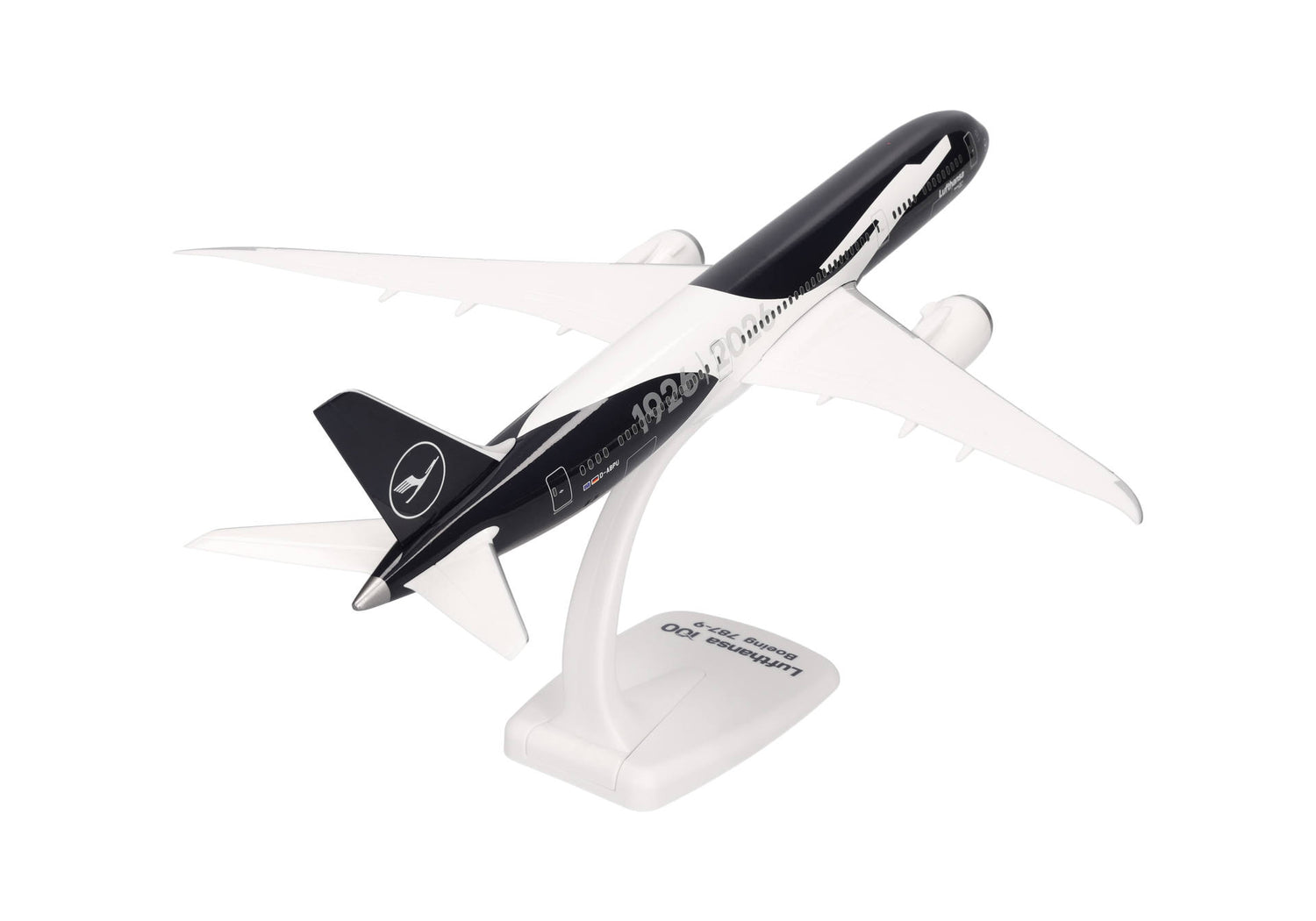 Herpa Snapfit Lufthansa Boeing 787-9 Dreamliner "100 Years" - D-ABPU "Berlin" 1/200 Aircraft Scale Model