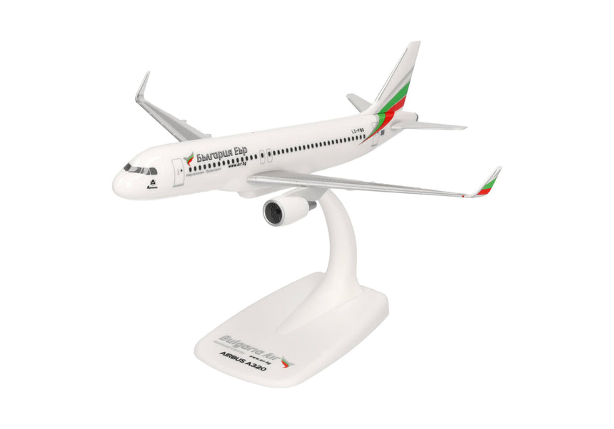 Herpa Snapfit Bulgaria Air Airbus A320 – LZ-FBG 1/200 Aircraft Scale Model