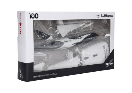 Herpa Snapfit Lufthansa Airbus A320neo "100 Jahre" – D-AING "Kerpen" 1/200 Aircraft Scale Model