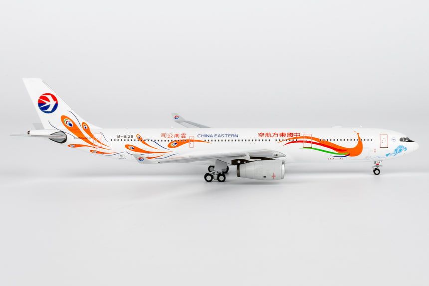 NG Models China Eastern Airlines Yunnan Peacock (orange) Airbus A330-300 B-6128 1/400 Scale