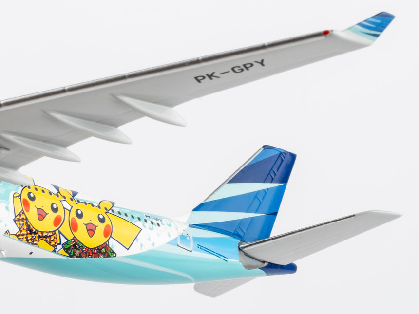 NG Models Garuda Indonesia "Pikachu Jet GA-2" Airbus A330-300 PK-GPY 1/400 Scale