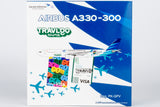 NG Models Garuda Indonesia "Hana TravelGo Card" sticker Airbus A330-300 PK-GPV 1/400 Scale