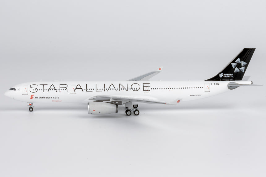 NG Models Air China Star Alliance Airbus A330-300 B-5912 1/400 Aircraft Scale Model