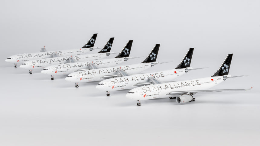NG Models Air China Star Alliance Airbus A330-300 B-6101 1/400 Aircraft Scale Model