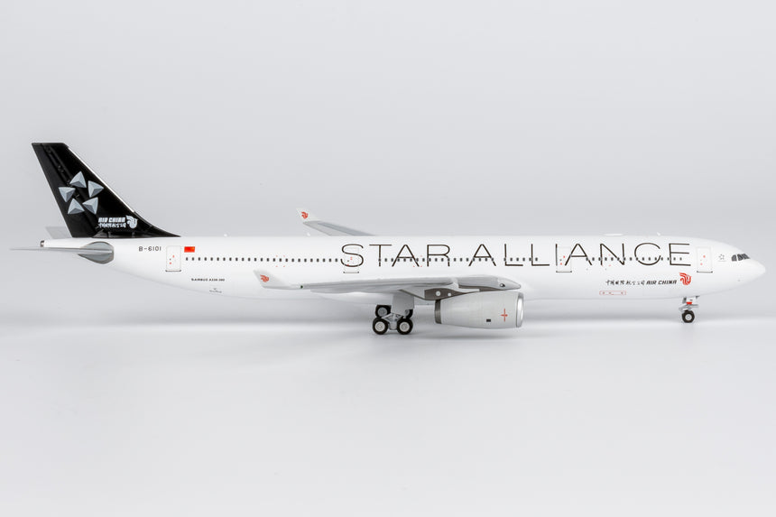 NG Models Air China Star Alliance Airbus A330-300 B-6101 1/400 Aircraft Scale Model