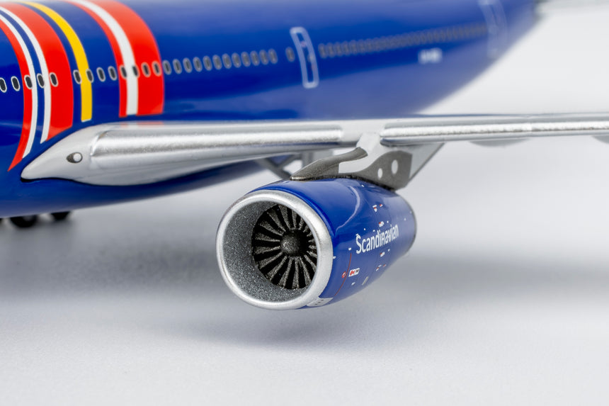 NG Models SAS Scandinavian Airlines Airbus A330-300 LN-RKR Celebrating 80 Years Livery; (Ultimate) 1/400 Aircraft Scale Model