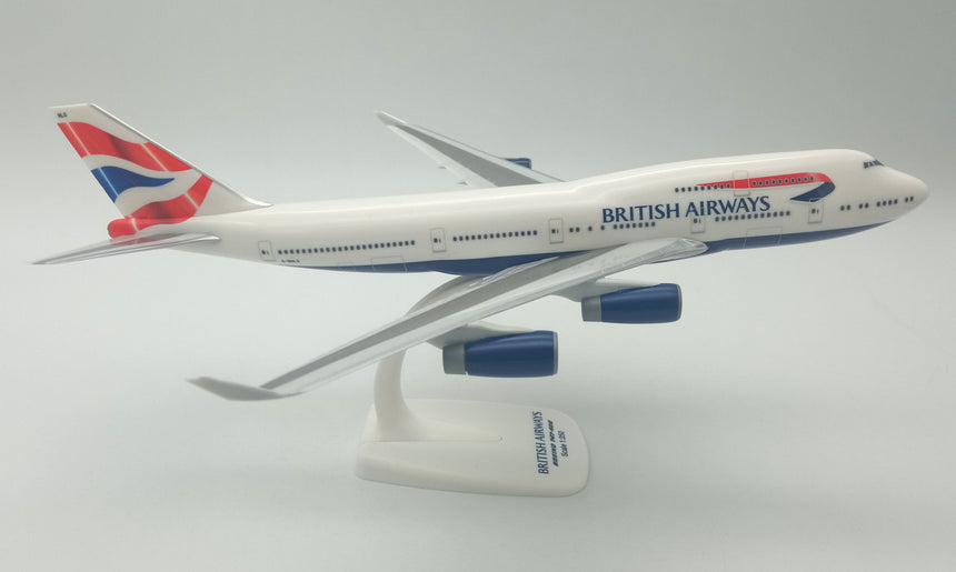PPC Models British Airways Boeing B747-400 Union Tail 1/250 Aircraft Scale Model