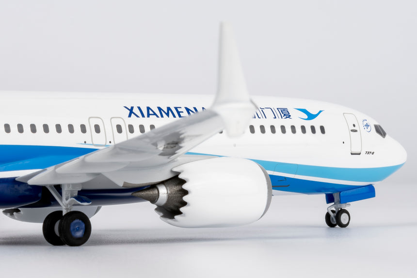 NG Models Xiamen Airlines Boeing 737 MAX 8 B-225F Lite Edition 1/200 Aircraft Scale Model