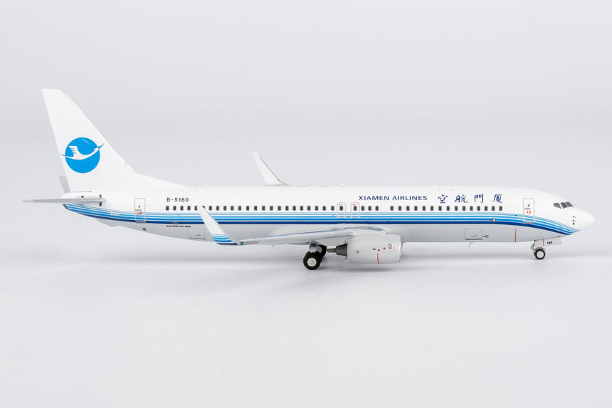 NG Models Xiamen Airlines revised old colors Boeing 737-800/w B-5160 1/400 Aircraft Scale Model