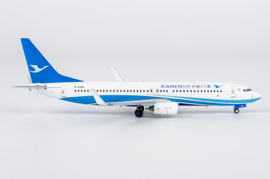 NG Models Xiamen Airlines current colors Boeing 737-800/w B-5306 1/400 Aircraft Scale Model