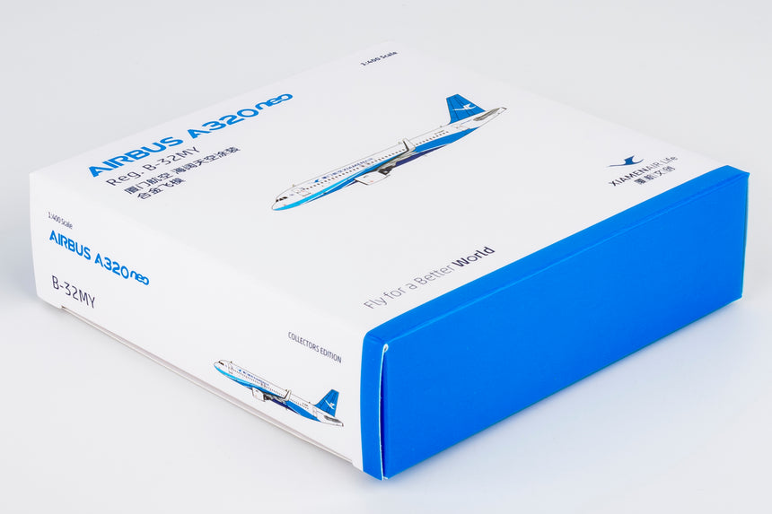 NG Models Xiamen Airlines (first A320neo for Xiamen Airlines) Airbus A320neo B-32MY 1/400 Aircraft Scale Model
