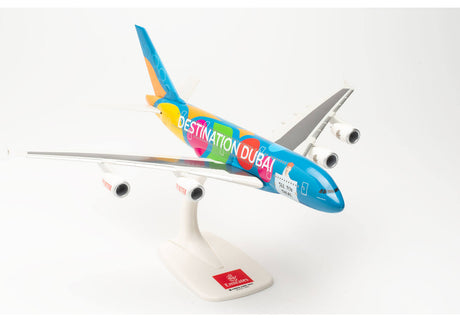 Herpa Emirates Airbus A380 “Destination Dubai / Magic” – A6-EOT 1/250 Aircraft Scale Model