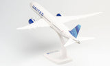 Herpa United Airlines Boeing 787-9 Dreamliner - new colors 1/200 Scale