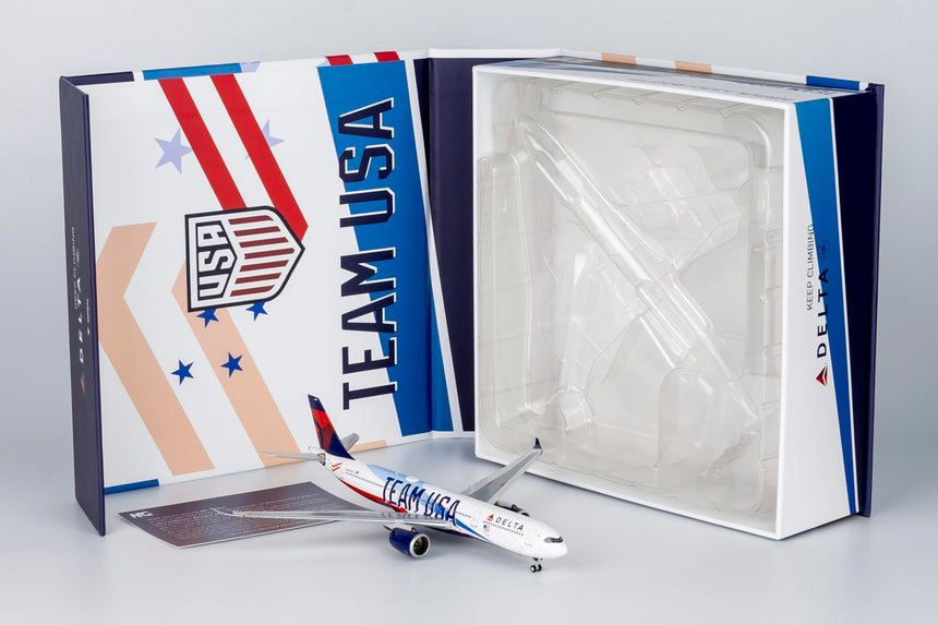 NG Model Delta Air Lines Airbus A330-900 N411DX Team USA cs #1 (ULTIMATE COLLECTION) 1/400 68001