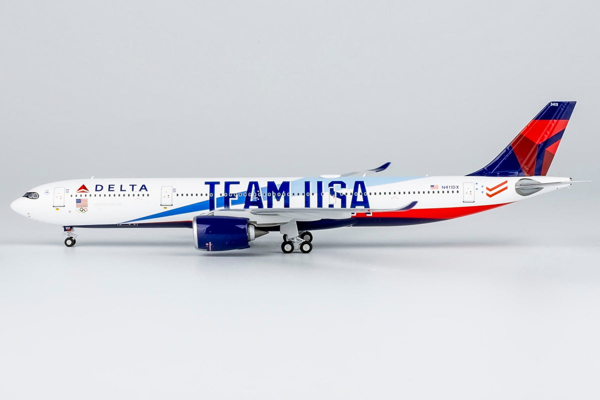NG Model Delta Air Lines Airbus A330-900 N411DX Team USA cs #1 ...
