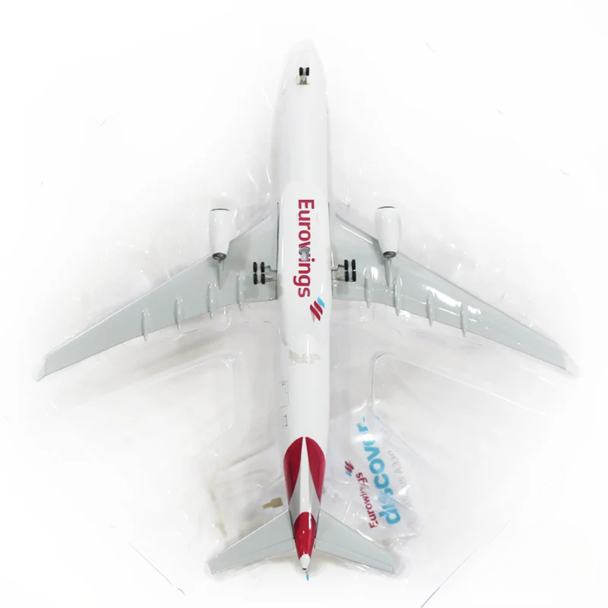 Hogan Eurowings Airbus A330-300 (with landing gear) 1/400 Aircraft Scale Model