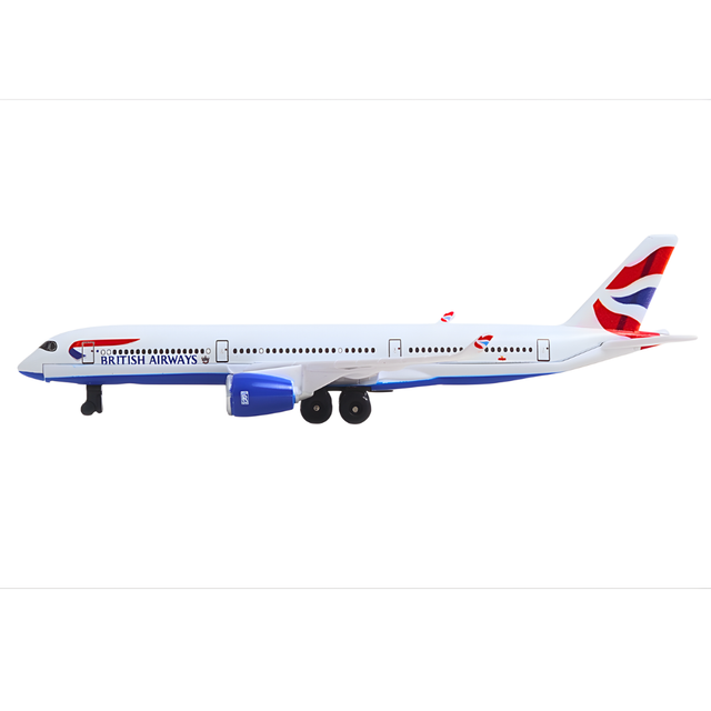British Airways Airbus A350 Single Diecast Airplane Model Toy