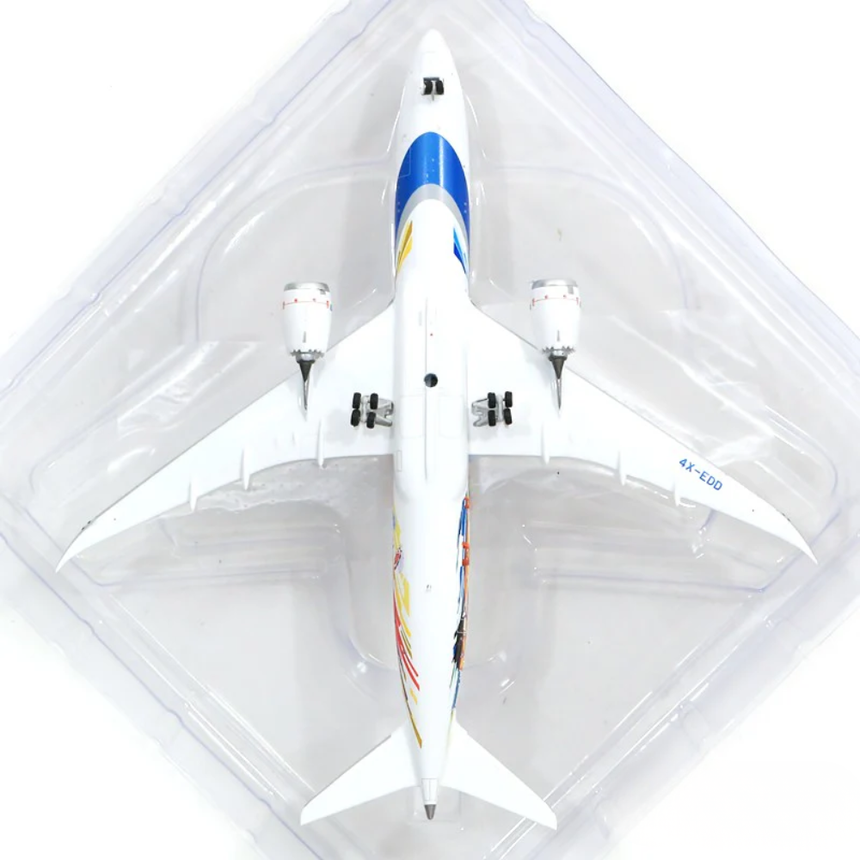 Phoenix EI AI Israel Boeing 787-9 'Las Vegas-San Francisco' 4X-EDD 1/400 Aircraft Scale Model