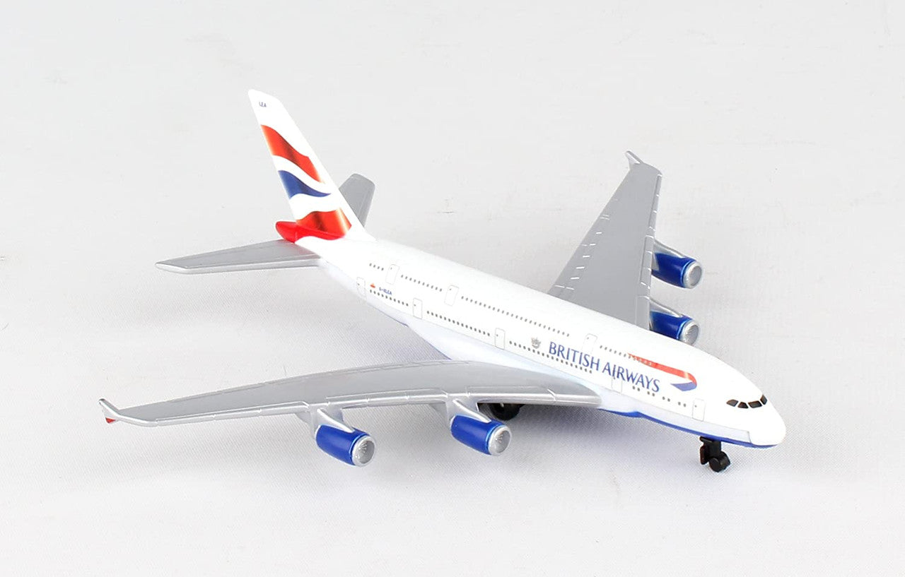 British Airways Airbus A380 Airplane Model Toy