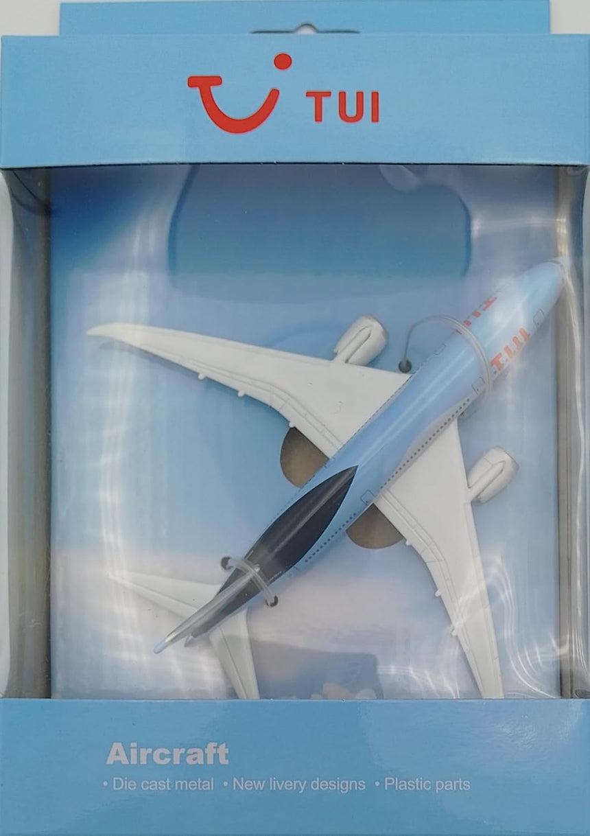 TUI Boeing 787 Dreamliner Airplane Model Toy
