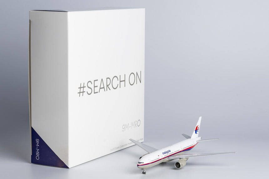 WM Models Malaysia Airlines Boeing 777-200ER 9M-MRO disappeared as flight MH370 on March 8, 2014 1/400 Scale