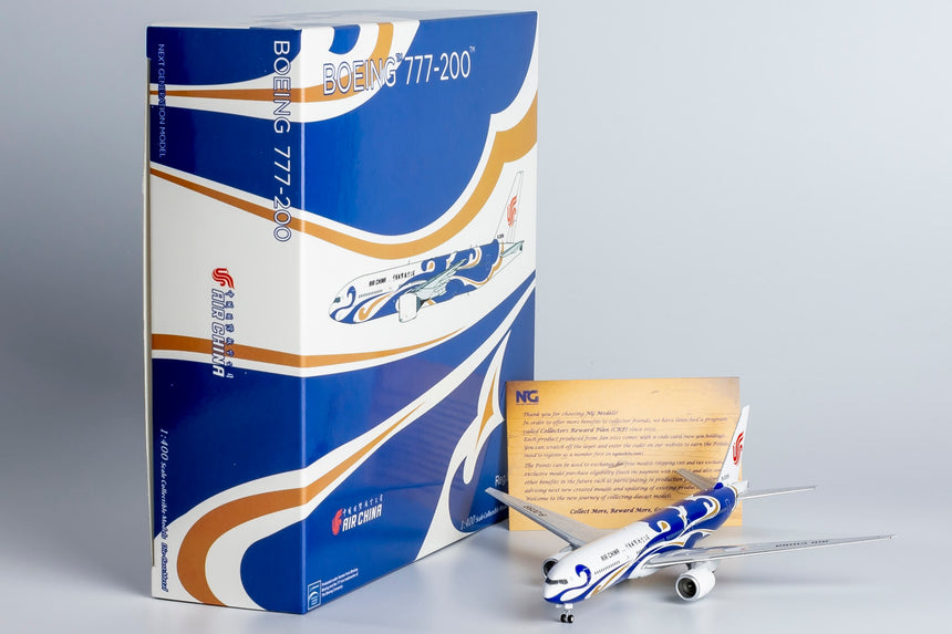 NG Models Air China Boeing 777-200 B-2059 Blue Phoenix Liner 1/400 72058
