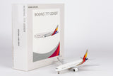 NG Models Asiana Airlines Boeing 777-200ER HL7791 (revised titles) 1/400 Scale