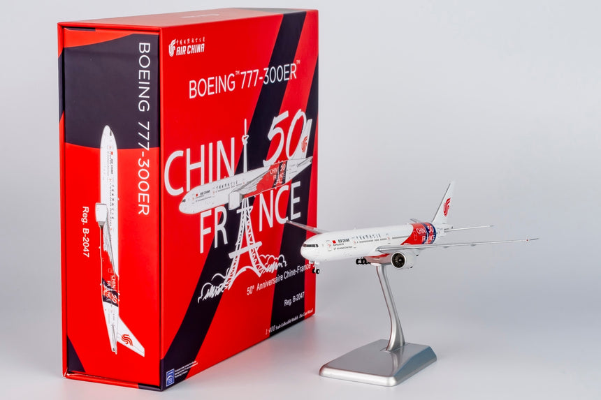 NG Models Air China "50 Years of China & France Diplomatic Relations (ULTIMATE)" Boeing 777-300ER B-2047 1/400 Scale