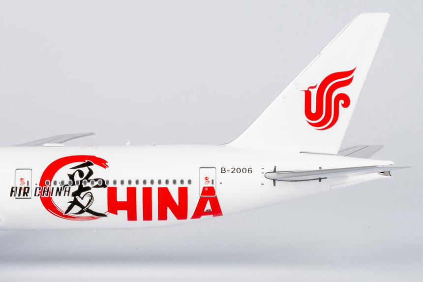 NG Models Air China "Love China" Boeing 777-300ER B-2006 1/400 Aircraft Scale Model