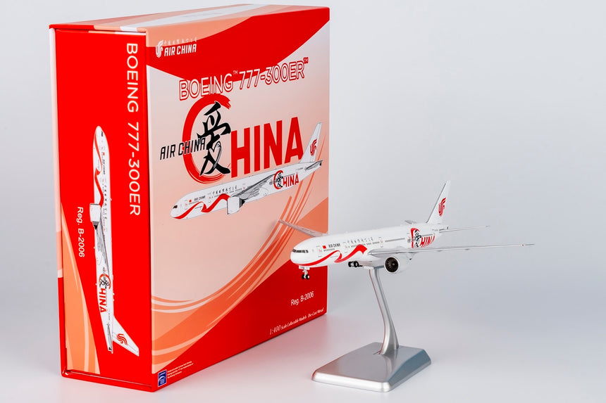 NG Models Air China "Love China (Ultimate)" Boeing 777-300ER B-2006 1/400 Scale