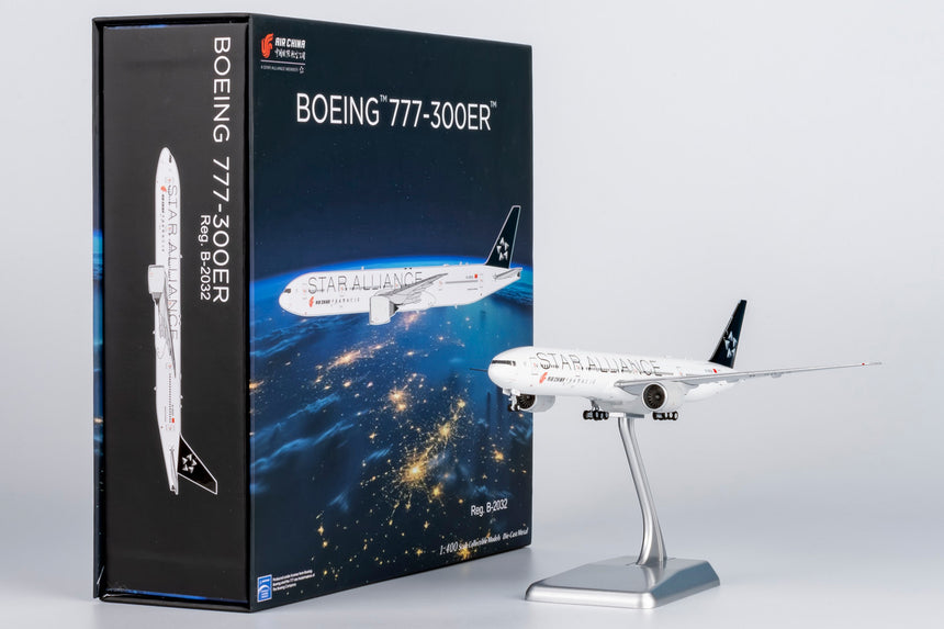 NG Models Air China Star Alliance (Ultimate) Boeing 777-300ER B-2032 1/400 Scale