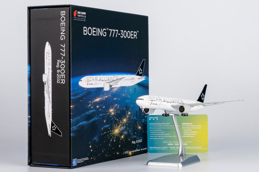 NG Models Air China Star Alliance (Ultimate) Boeing 777-300ER B-2032 1/400 Scale
