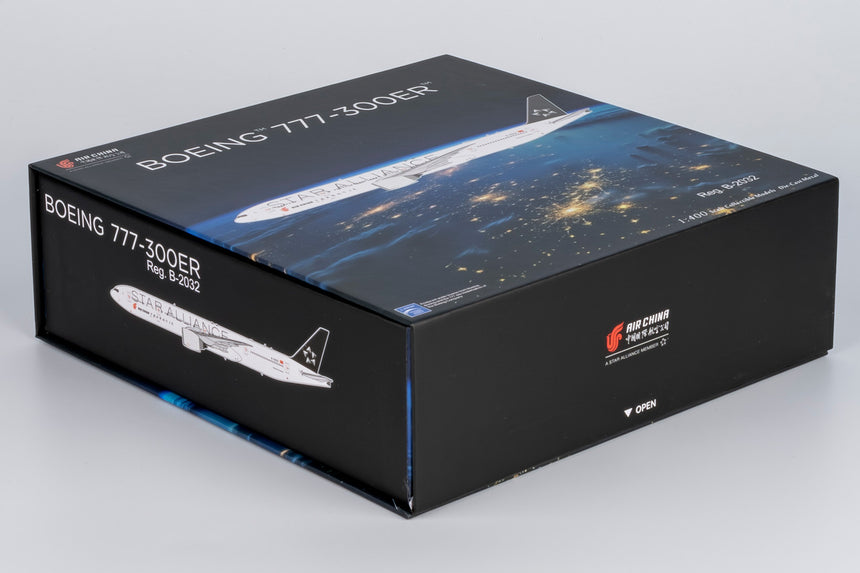 NG Models Air China Star Alliance (Ultimate) Boeing 777-300ER B-2032 1/400 Scale