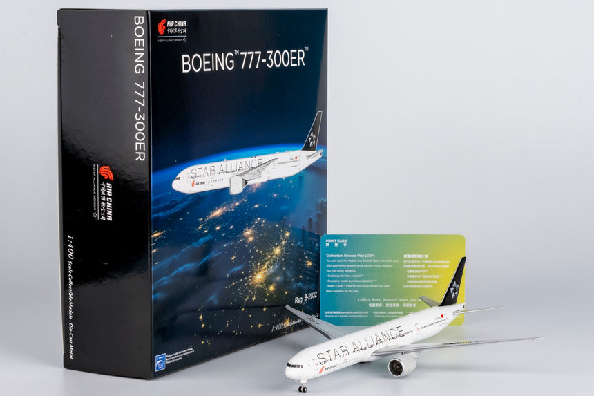 NG Models Air China Star Alliance (Standard) Boeing 777-300ER B-2032 1/400 Scale