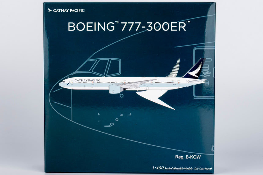 NG Models Cathay Pacific Airways Boeing 777-300ER B-KQW 1/400 Aircraft Scale Model