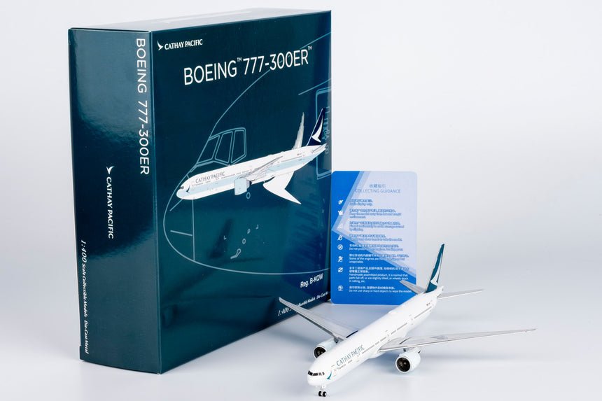 NG Models Cathay Pacific Airways Boeing 777-300ER B-KQW 1/400 Aircraft Scale Model
