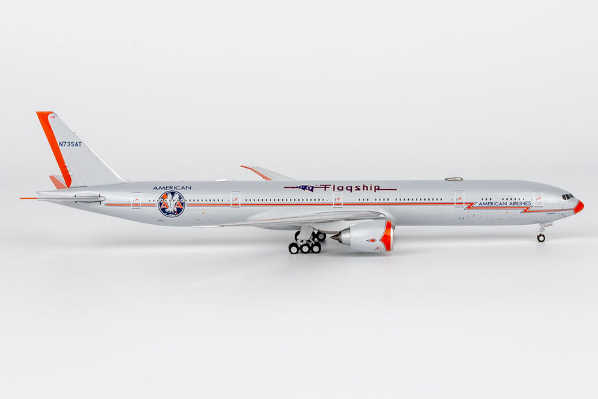 NG Models American Airlines (Flagship DFW livery) Boeing 777-300ER N735AT 1/400 Aircraft Scale Model