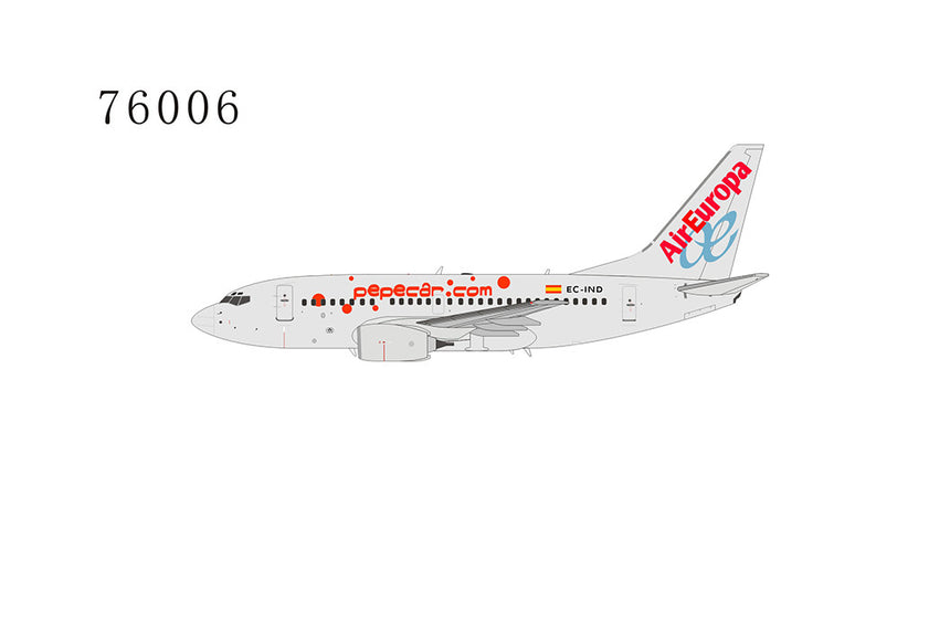 NG Models Air Europa 737-600 'Pepecar.com' EC-IND 1/400 Scale